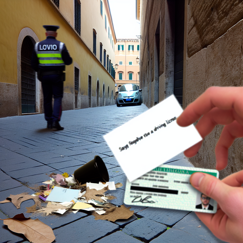 Addio Patente: da oggi un semplice foglietto ti rende “Intoccabile” per la Polizia