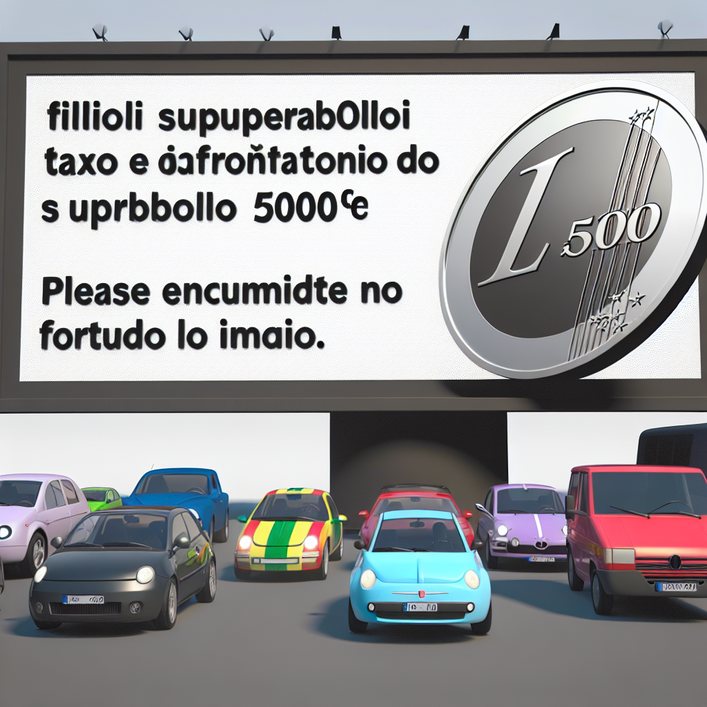 Ultim'ora: il SUPERBOLLO si applica a tutte le auto straniere | 5000€ per la guida: tutte le cilindrate interessate