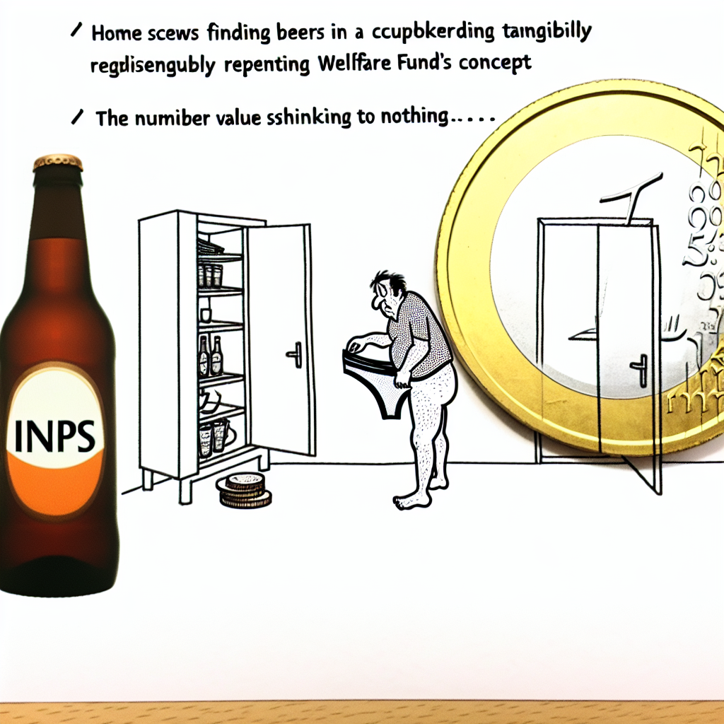 INPS, da oggi se trovano birre in casa ti tolgono anche le mutande: niente più 1€!