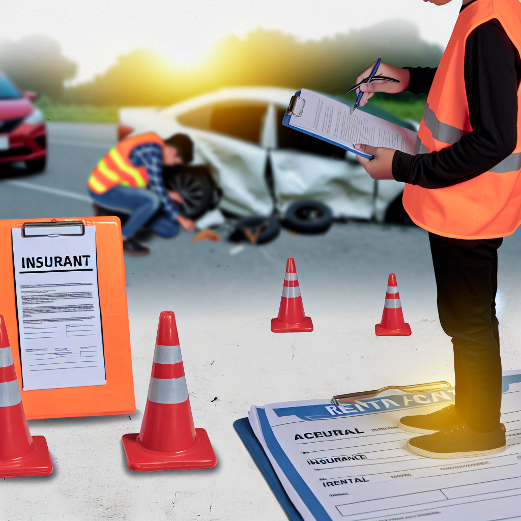 Quali sono le responsabilità del conducente in caso di incidente con un'auto a noleggio?